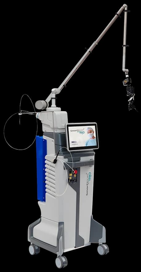 DEKA SmartXide² TRIO CO₂ laser platform for ENT surgery